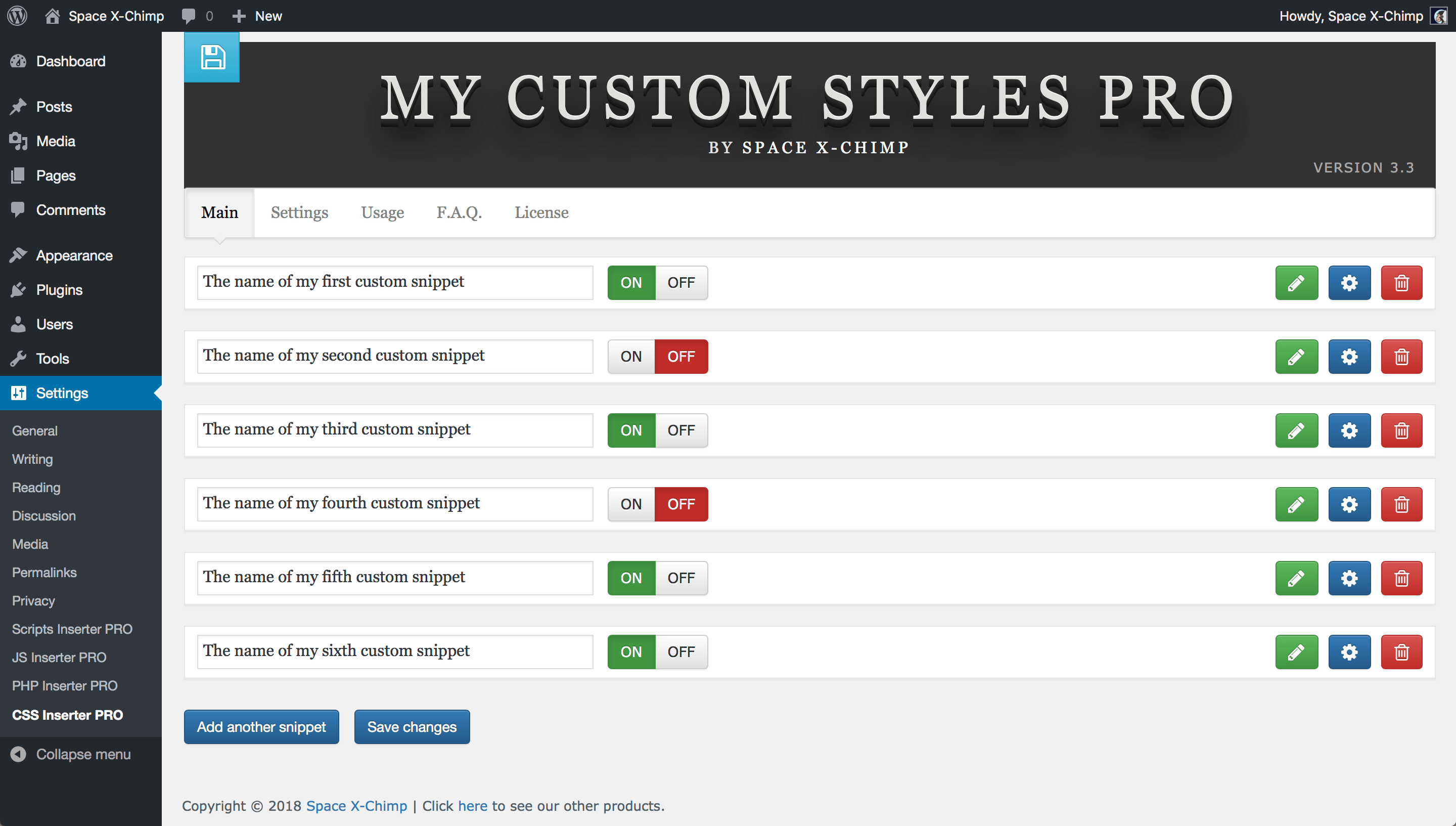 My Custom Styles PRO