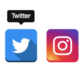 Social Media Follow Buttons Bar PRO